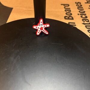3/$8 Starfish Croc Charm